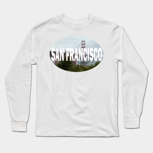 San Francisco California/ Golden Gate Bridge Long Sleeve T-Shirt